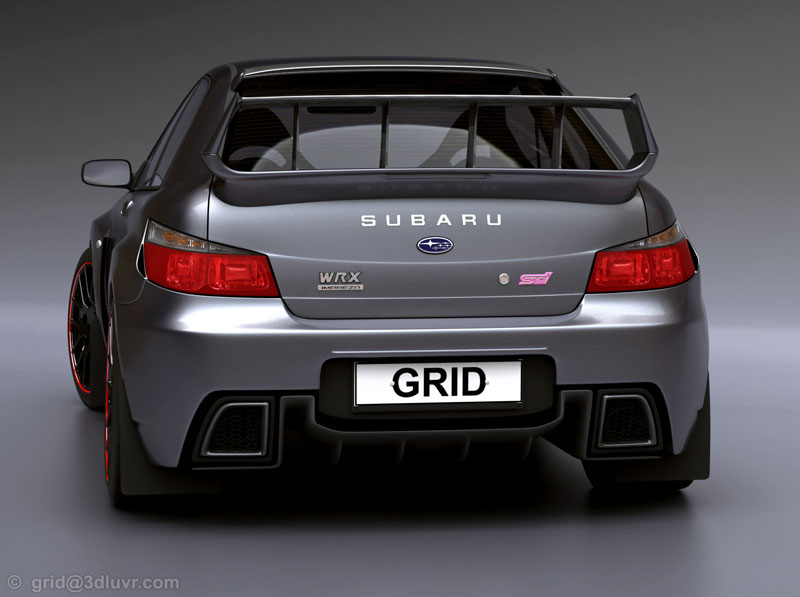 Below: The 2012 Subaru WRX
